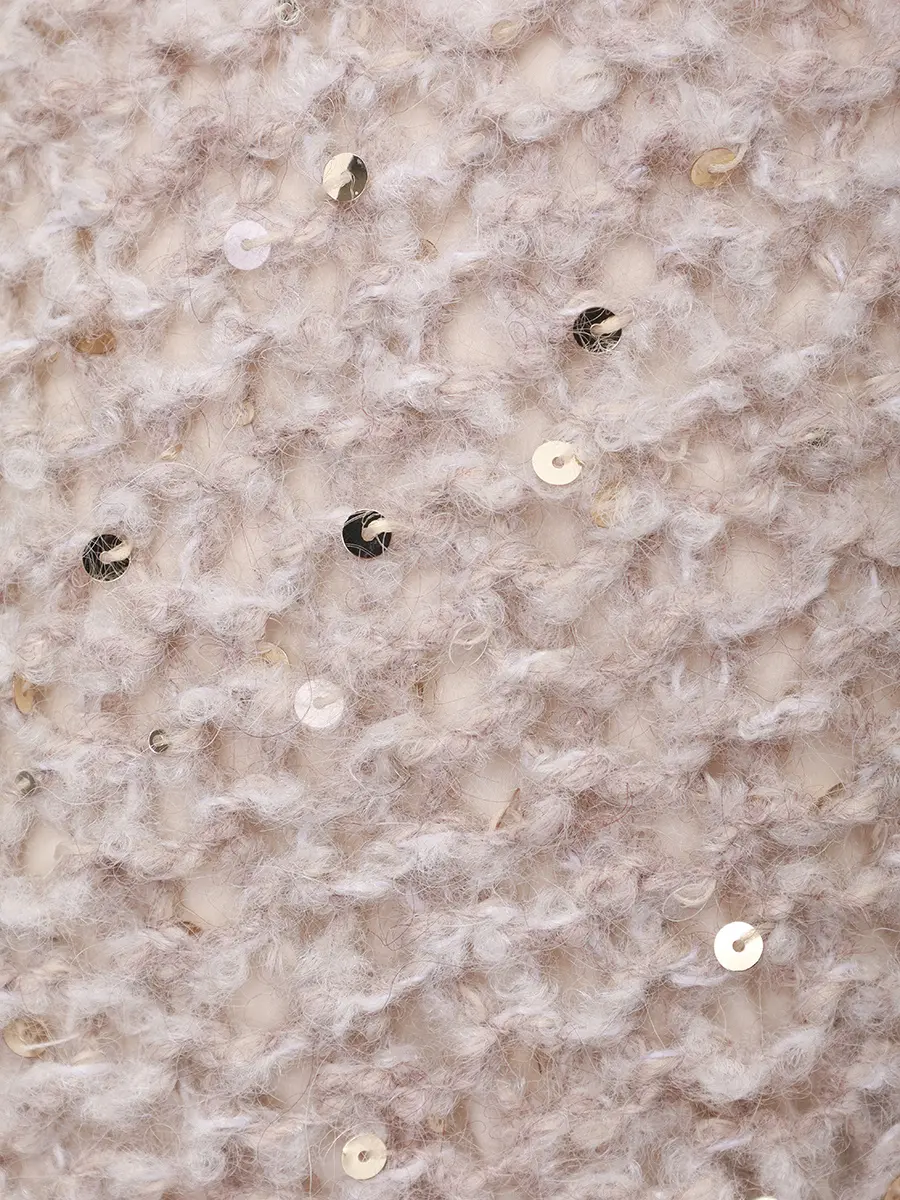 Пуховик стеганый PANICALE D371024GZ 37D58A 0201 Кремовый  Фото 6