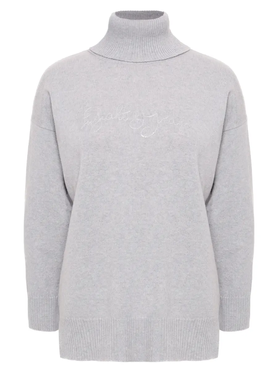 Свитер шерстяной PANICALE D370239CL 37D46 0911 Светло- Серый 