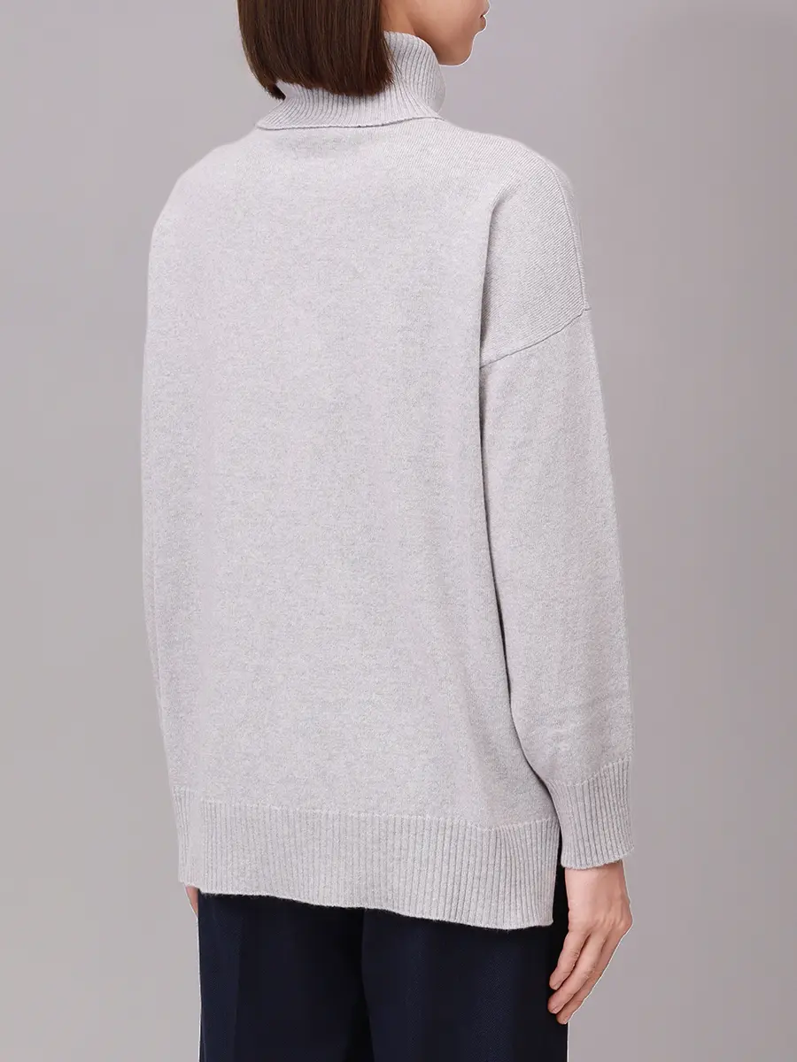 Свитер шерстяной PANICALE D370239CL 37D46 0911 Светло- Серый  Фото 3