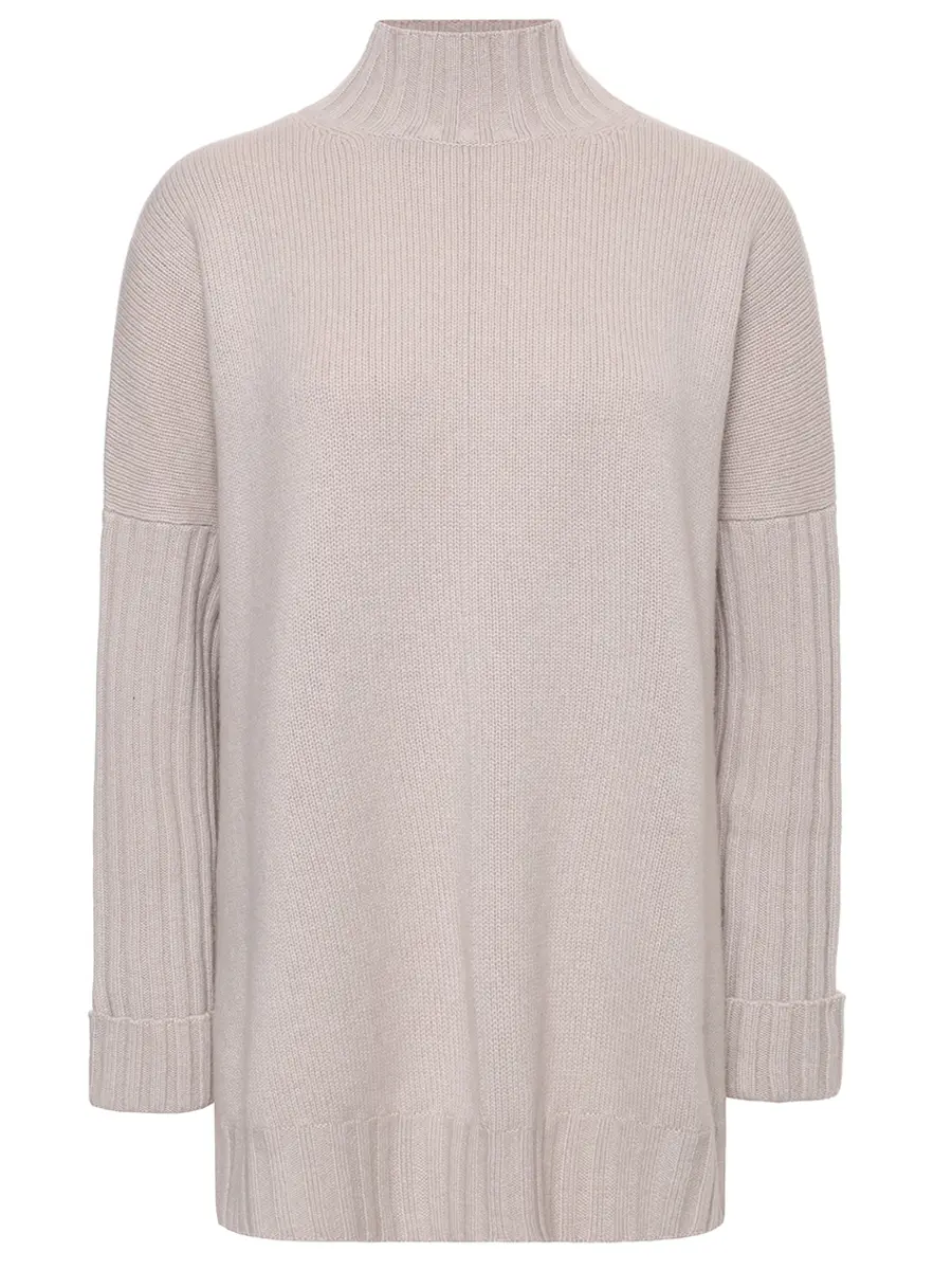 Свитер кашемировый PANICALE D370636L 37D53 0220 Бежевый 