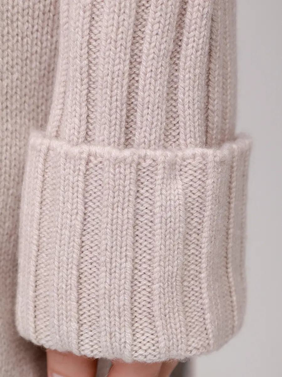 Свитер кашемировый PANICALE D370636L 37D53 0220 Бежевый  Фото 6