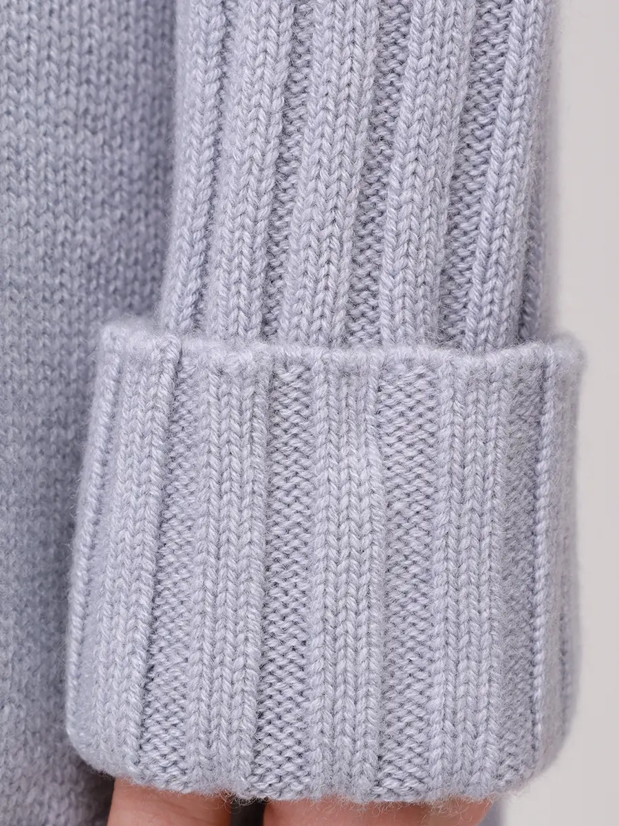 Свитер кашемировый PANICALE D370636L 37D53 0540 Голубой  Фото 6