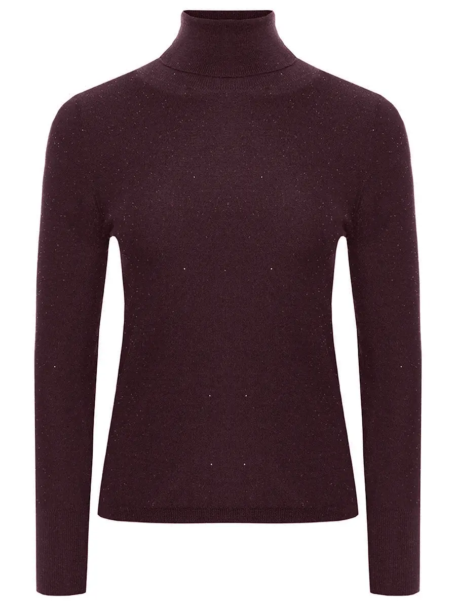 Водолазка шерстяная PANICALE D370159CL 37D14B 0891 Бордовый 