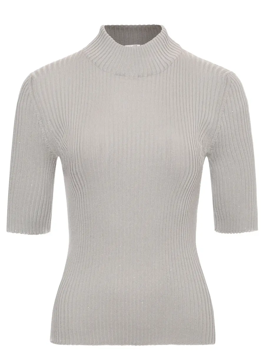 Джемпер шерстяной PANICALE D370136L 37D14B 0641 Зеленый 