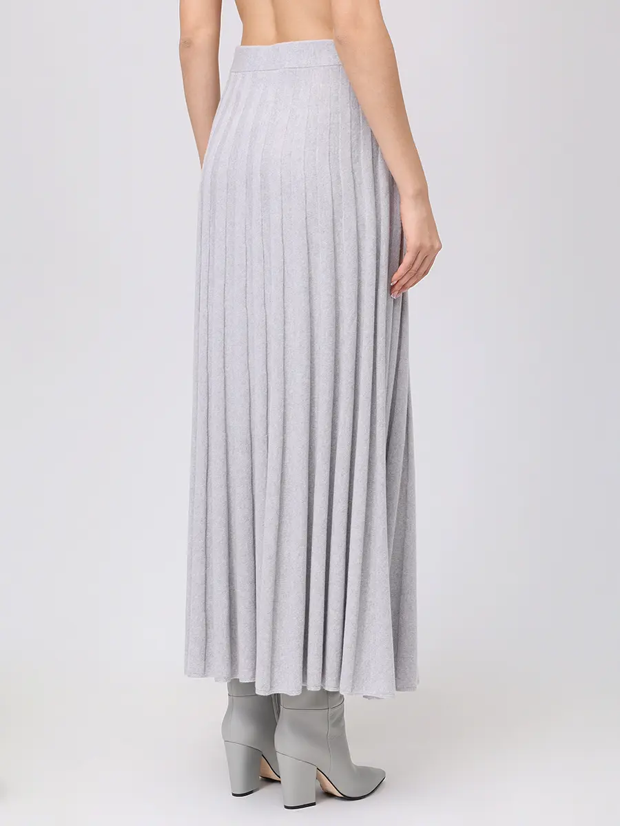 

Юбка шерстяная, Серый, D370320GO 37D17 0910