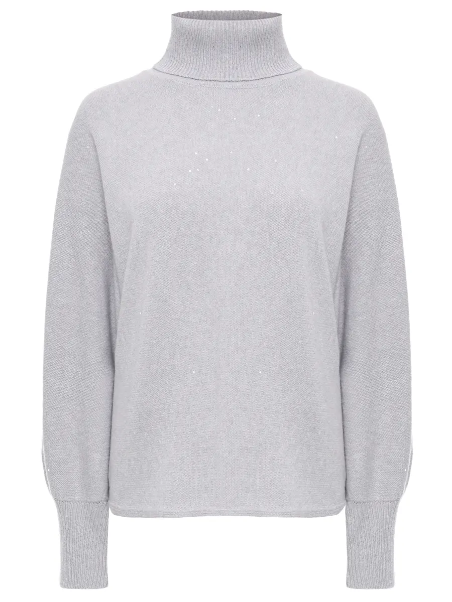 Свитер шерстяной PANICALE D370359CL 37D21 0910 Светло- Серый 