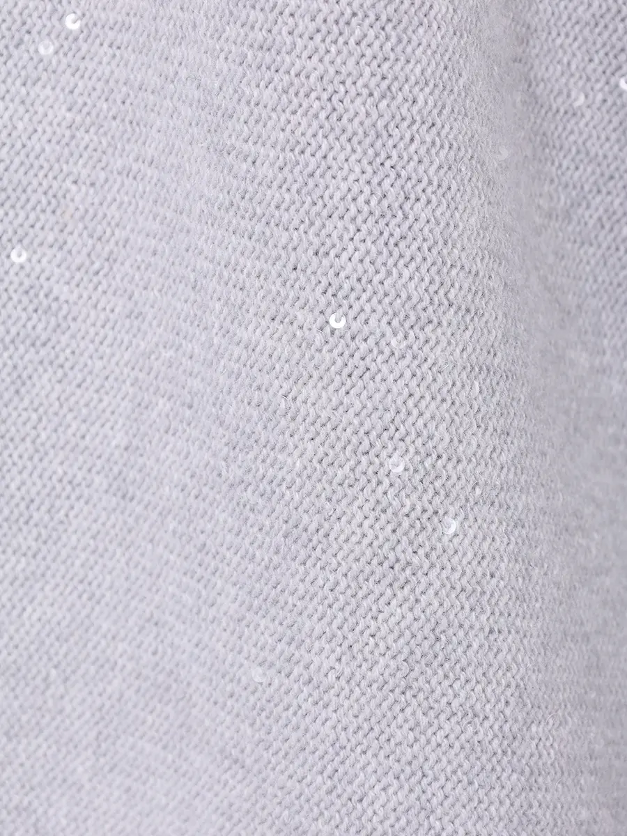 Свитер шерстяной PANICALE D370359CL 37D21 0910 Светло- Серый  Фото 6