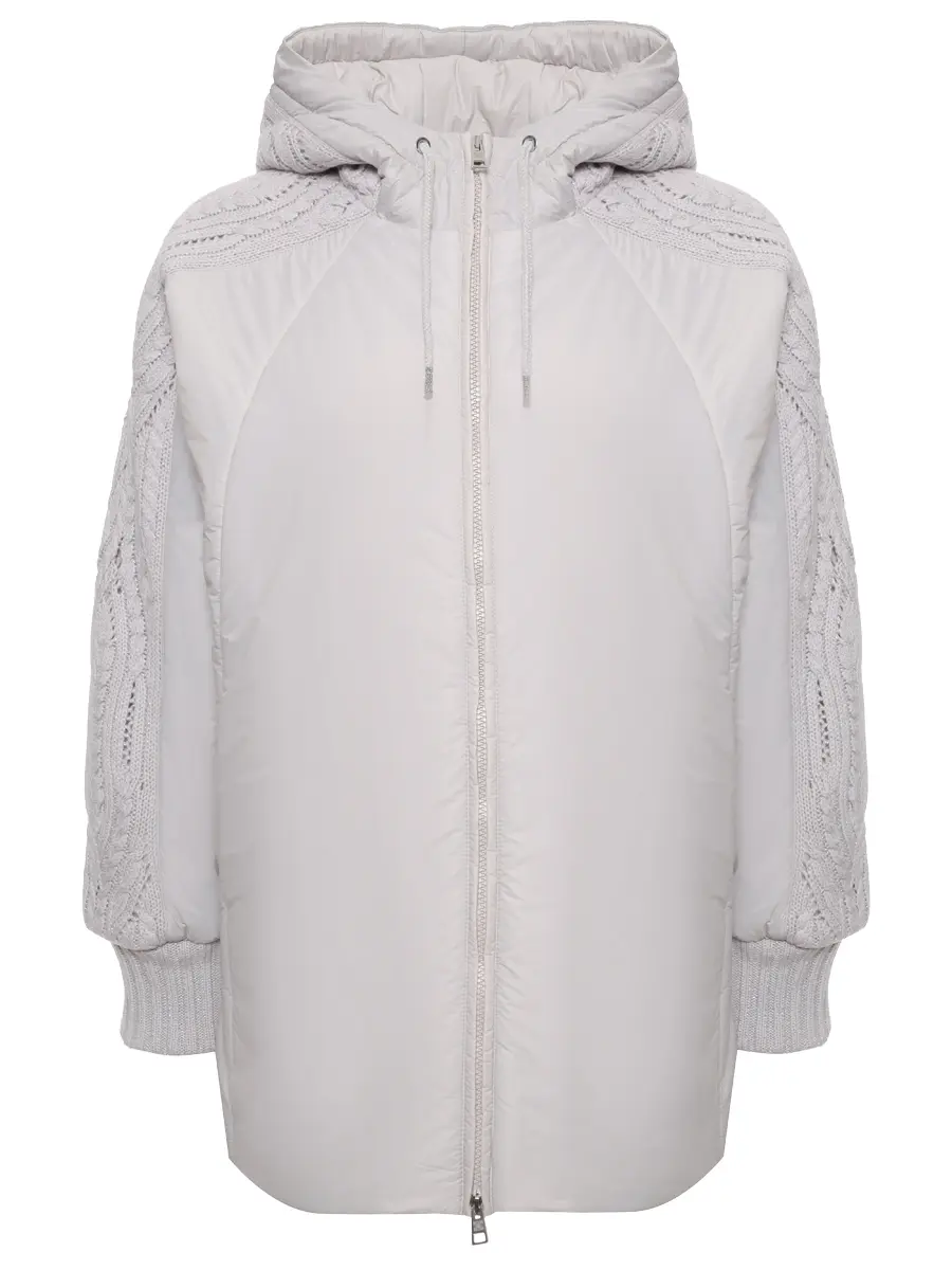 

Куртка комбинированная, Серый, D371017CA 37D37A 0305 Светло-