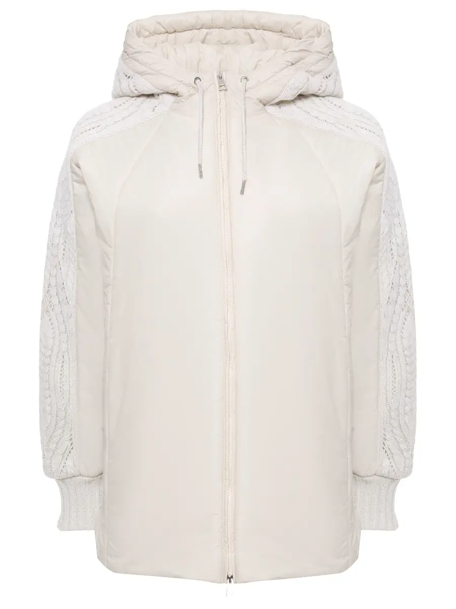 

Куртка комбинированная, Кремовый, D371017CA 37D37A 0205