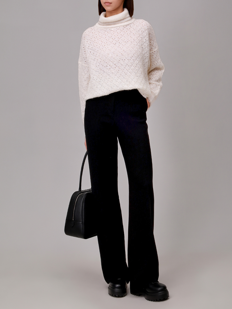 

Свитер шерстяной, Кремовый, D370459CL 37D24 0205