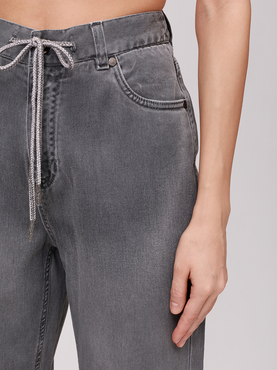 Джинсы хлопковые PANICALE D370003PA 37D12B 0260 Серый  Фото 5