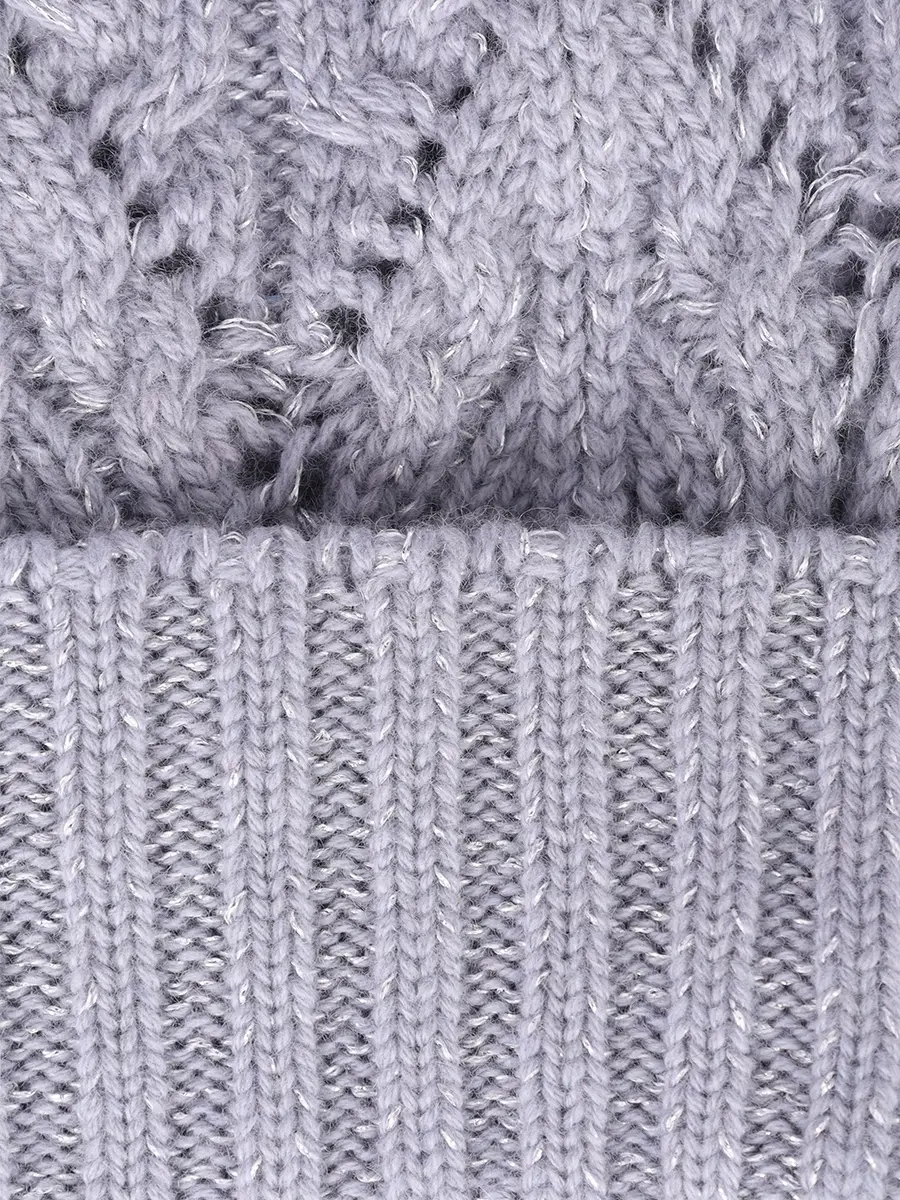 Шапка шерстяная PANICALE D370338CU 37D52 0545 Светло- Бирюзовый  Фото 3