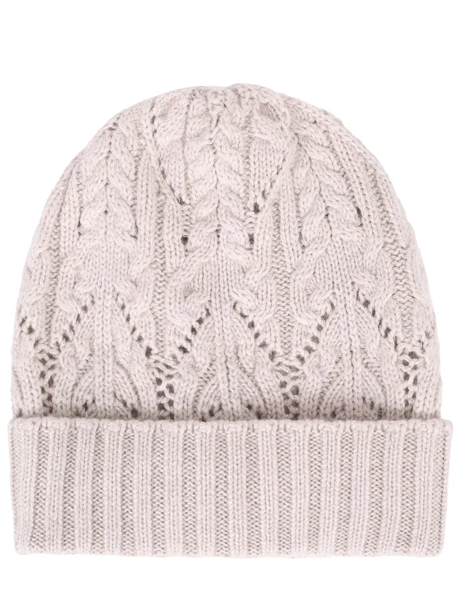 Шапка шерстяная PANICALE D370338CU 37D52 0225 Кремовый 