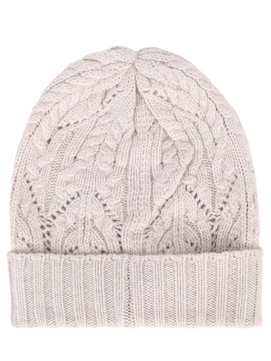 Шапка шерстяная PANICALE D370338CU 37D52 0225 Кремовый  Фото 2