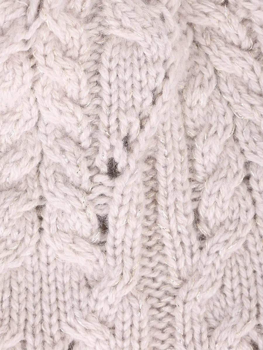 Шапка шерстяная PANICALE D370338CU 37D52 0225 Кремовый  Фото 3