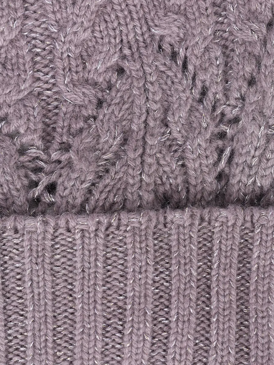 Шапка шерстяная PANICALE D370338CU 37D52 0365 Темно- Бежевый  Фото 3