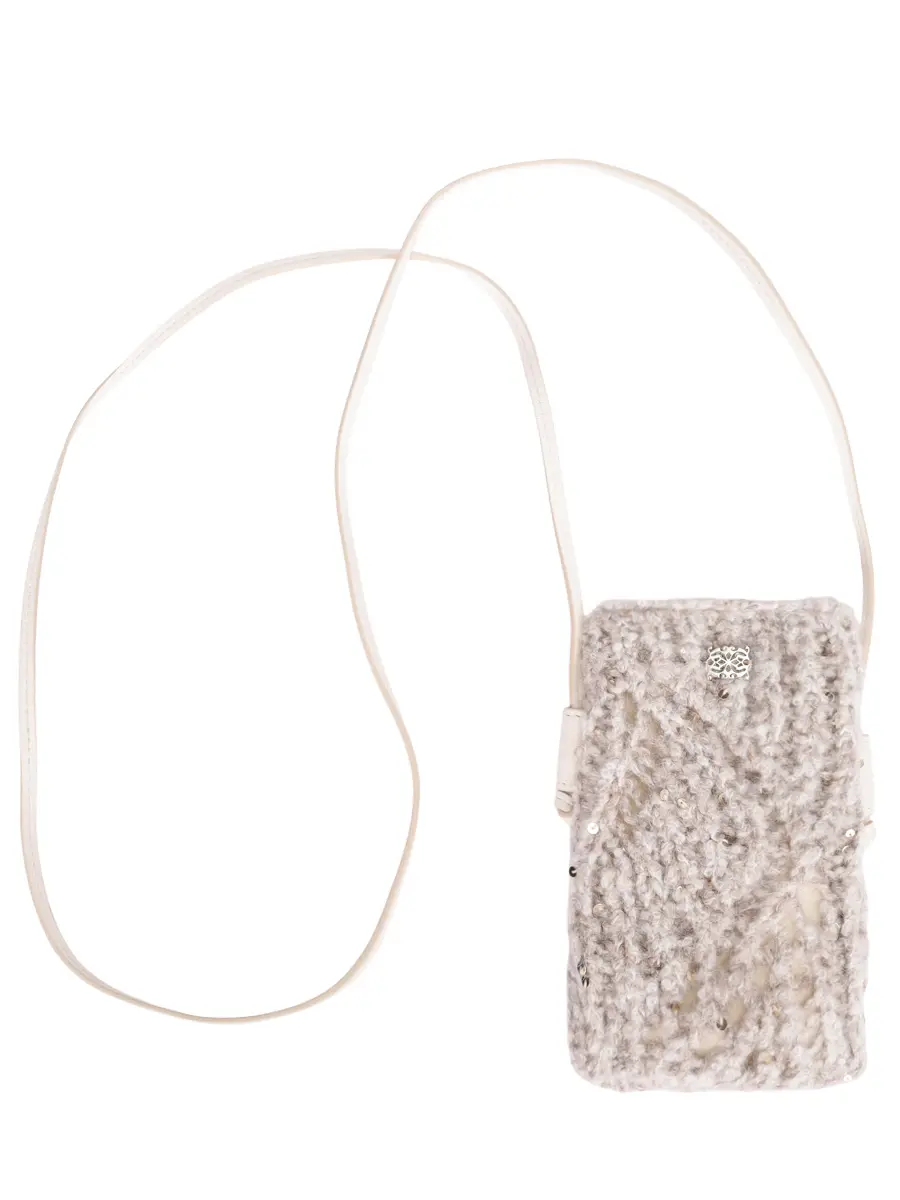 Сумка с пайетками PANICALE D37PHONE 37D20A 0221 Бежевый 