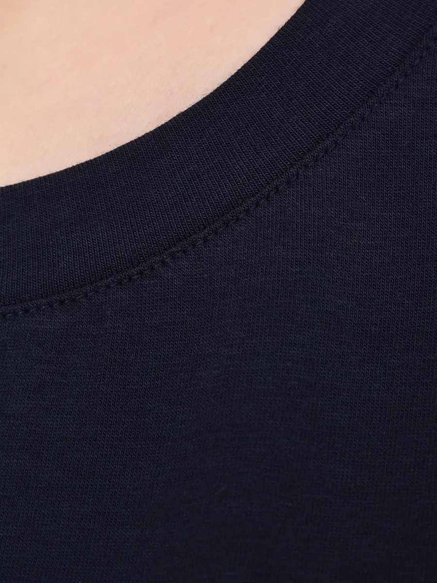 Футболка хлопковая PERSONA BY MARINA RINALDI 2523976031 002 297 Синий  Фото 6