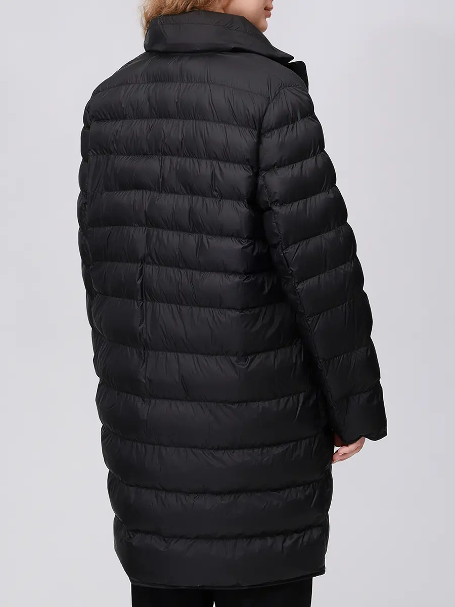 Пальто стеганое PERSONA BY MARINA RINALDI 2523496011 005 1052 Черный  Фото 3