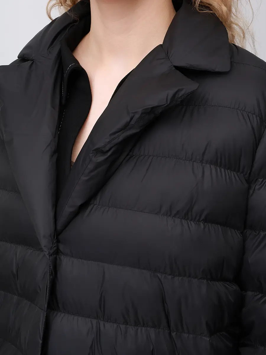 Пальто стеганое PERSONA BY MARINA RINALDI 2523496011 005 1052 Черный  Фото 5