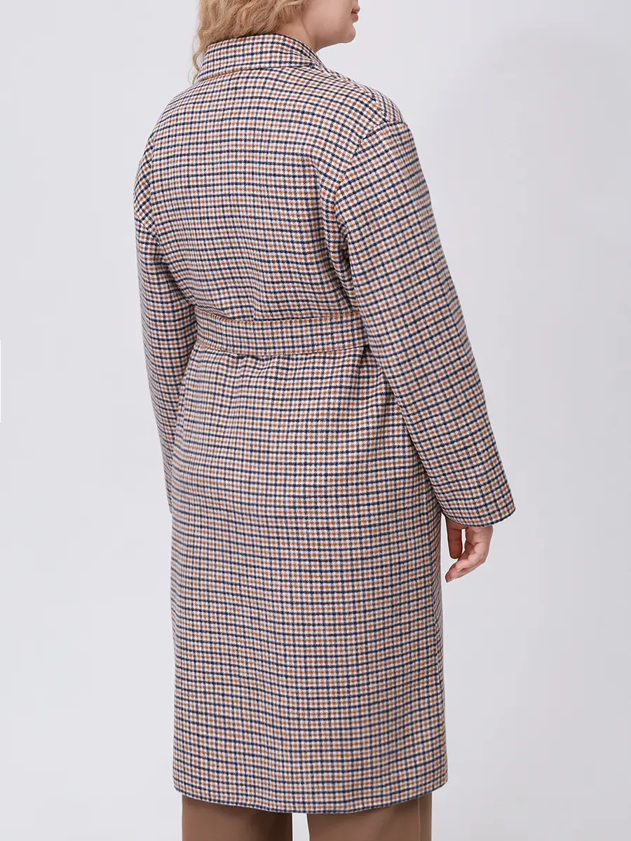 Пальто двустороннее PERSONA BY MARINA RINALDI 2523016011 001 091 Коричневый  Фото 3