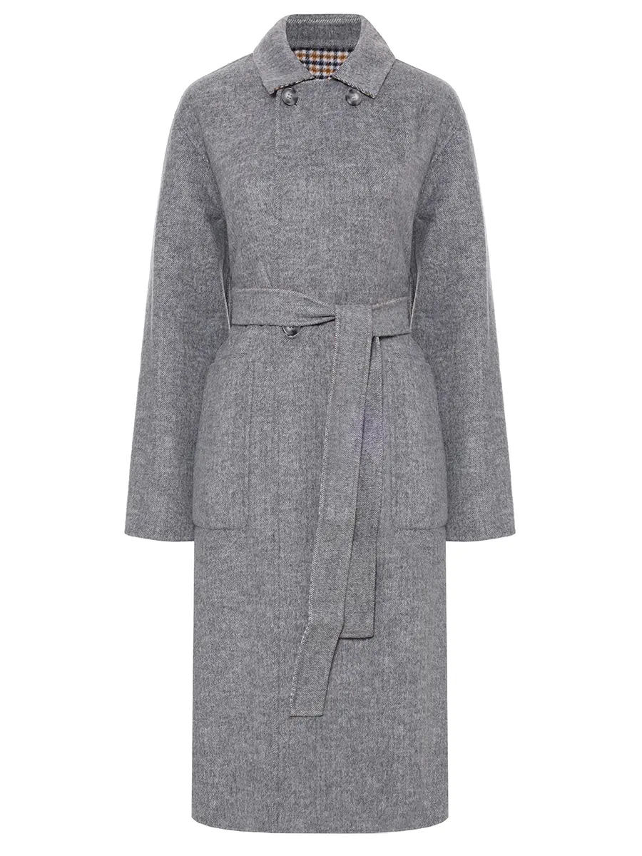 Пальто двустороннее PERSONA BY MARINA RINALDI 2523016011 001 091 Коричневый  Фото 7