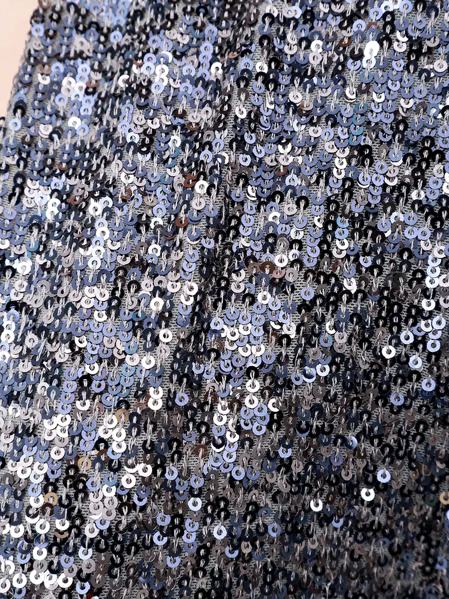 Кардиган с пайетками PERSONA BY MARINA RINALDI 2523126051 001 1800 Синий  Фото 6