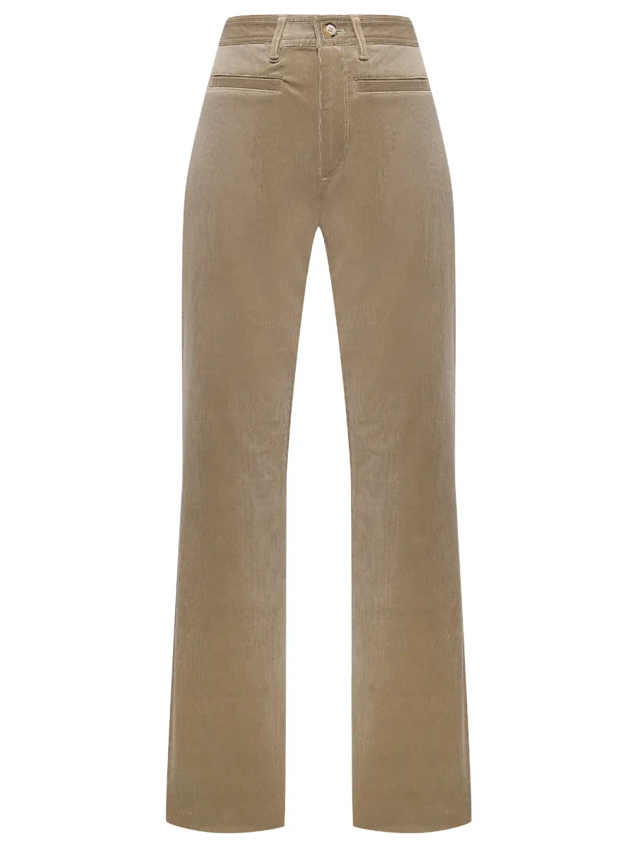 Брюки вельветовые PAIGE 1F40P83-2374 Хаки 