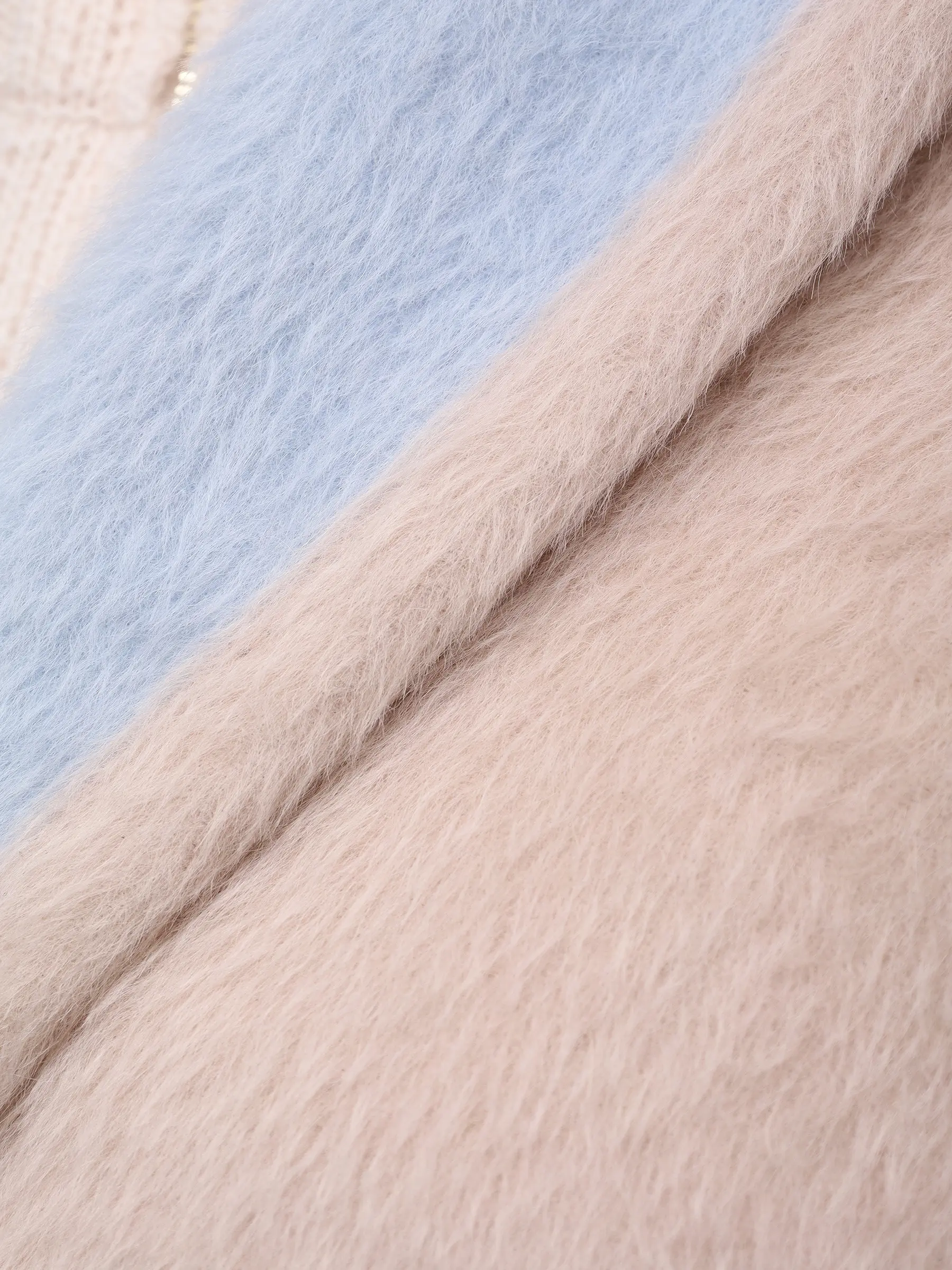 Пальто из шерсти альпака ELISABETTA 77-28 280440/844 Бежевый  Фото 6