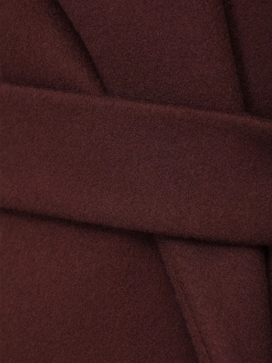 Пальто кашемировое ELISABETTA 75-63 7131/100 Бордовый  Фото 6