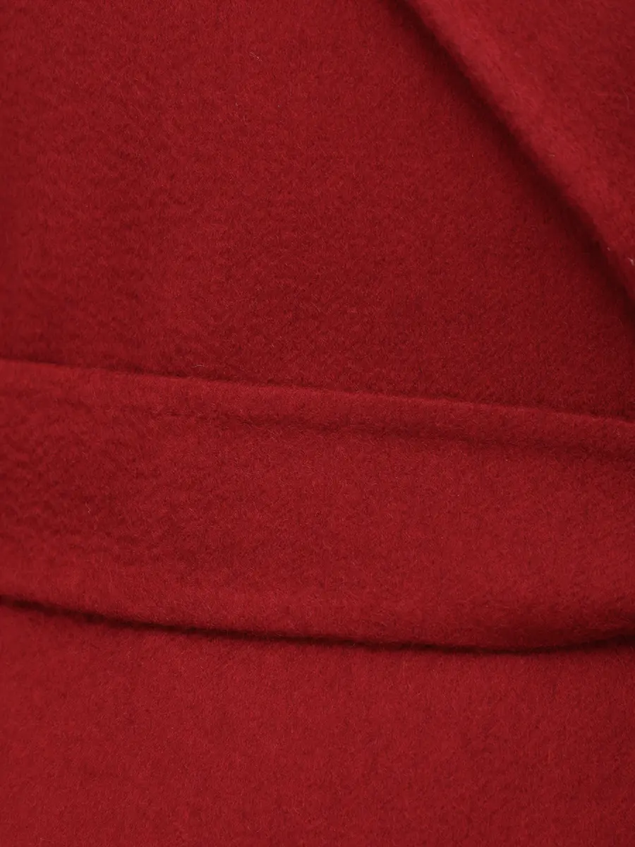 Пальто кашемировое ELISABETTA 75-63 TA3238/10 Красный  Фото 6