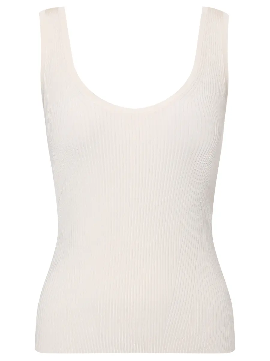 Топ из вискозы ZIMMERMANN 4191TF25R Кремовый 