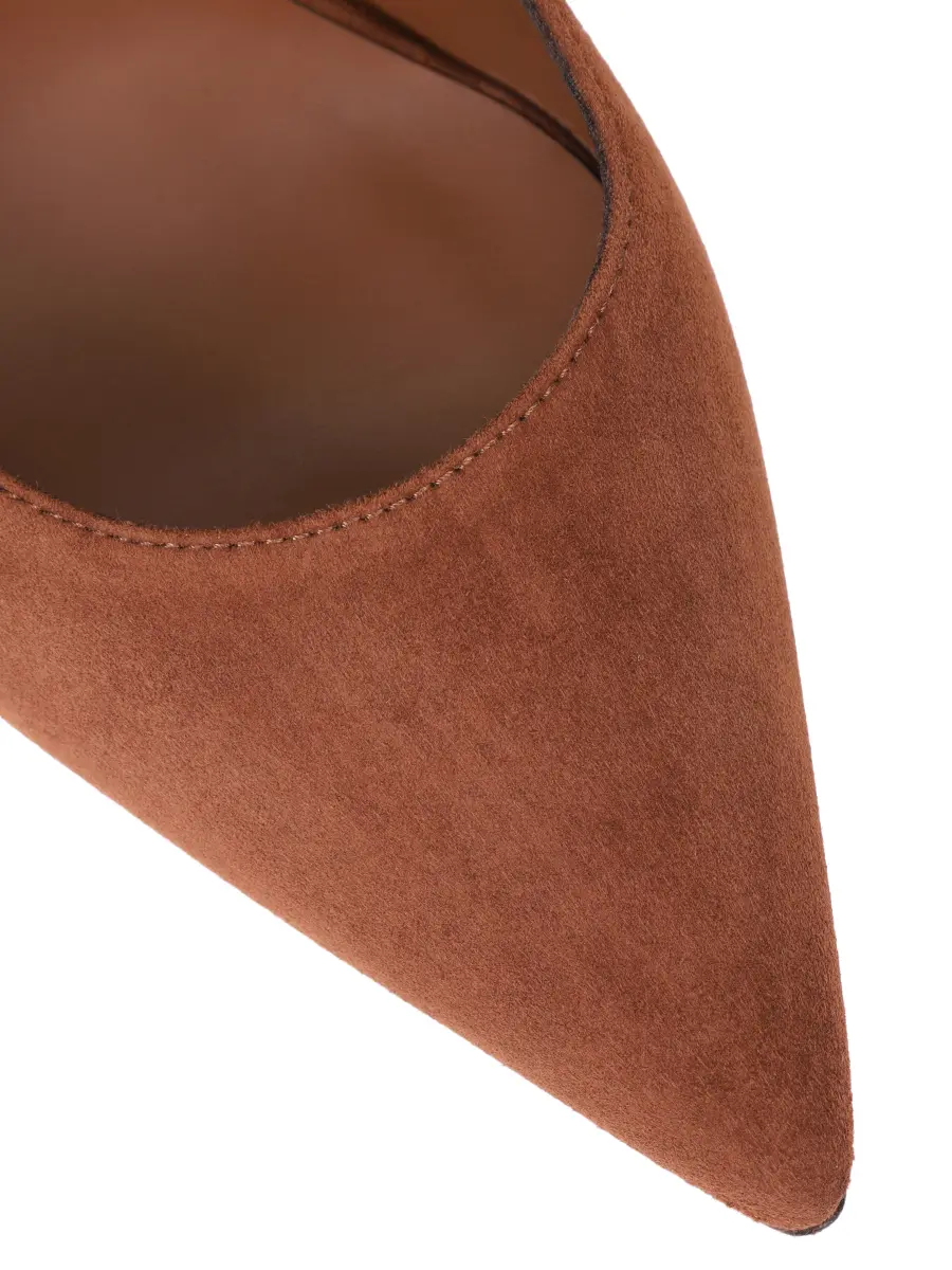Туфли замшевые LE SILLA 2101M090R1PPVEL790 Коричневый  Фото 5