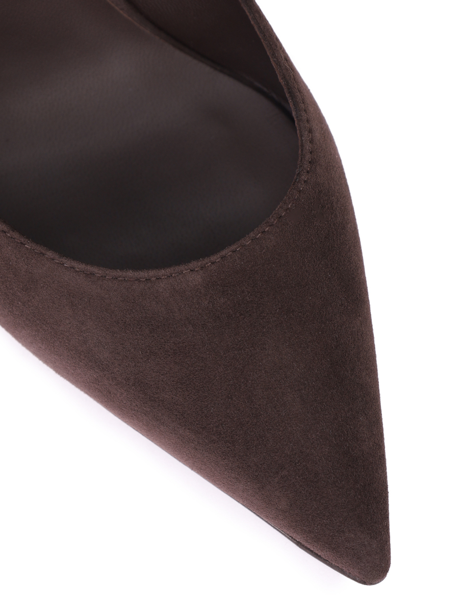 

Туфли замшевые, Коричневый, 2101M090R1PPVEL792