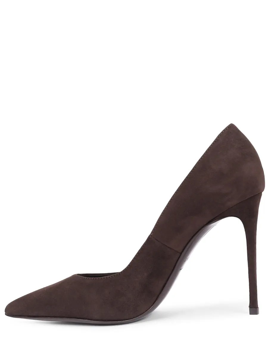 Туфли замшевые LE SILLA 2101M090R1PPVEL792 Коричневый  Фото 3