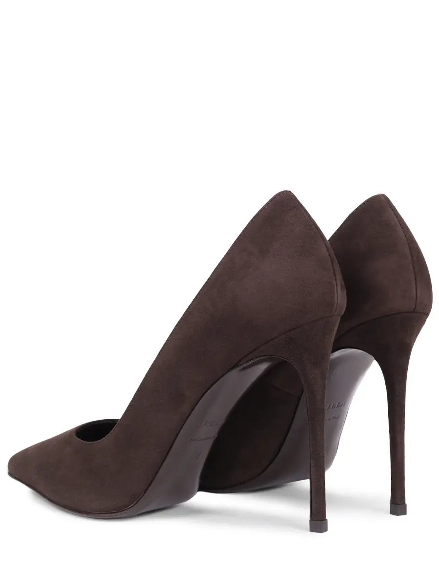 Туфли замшевые LE SILLA 2101M090R1PPVEL792 Коричневый  Фото 4