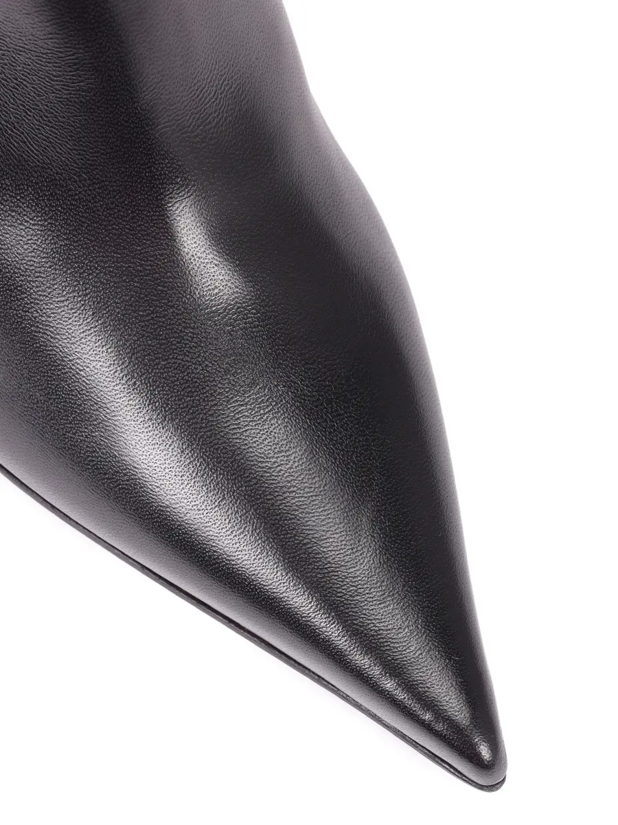 Сапоги кожаные LE SILLA 4255C080BXPPNEM377 Черный  Фото 5