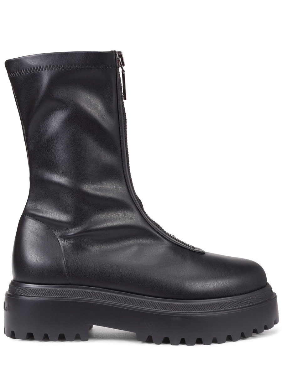 

Ботинки кожаные, Черный, 6471E020MGPPFAK001