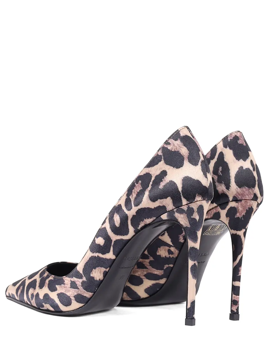 Туфли текстильные LE SILLA 2101M090R1PPSAT897 Анималистичный принт  Фото 4