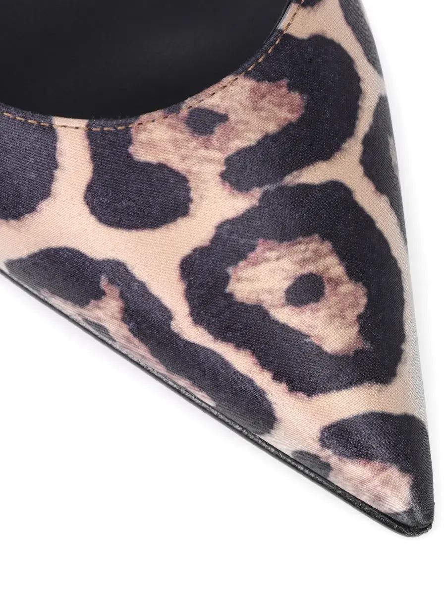 Туфли текстильные LE SILLA 2101M090R1PPSAT897 Анималистичный принт  Фото 5