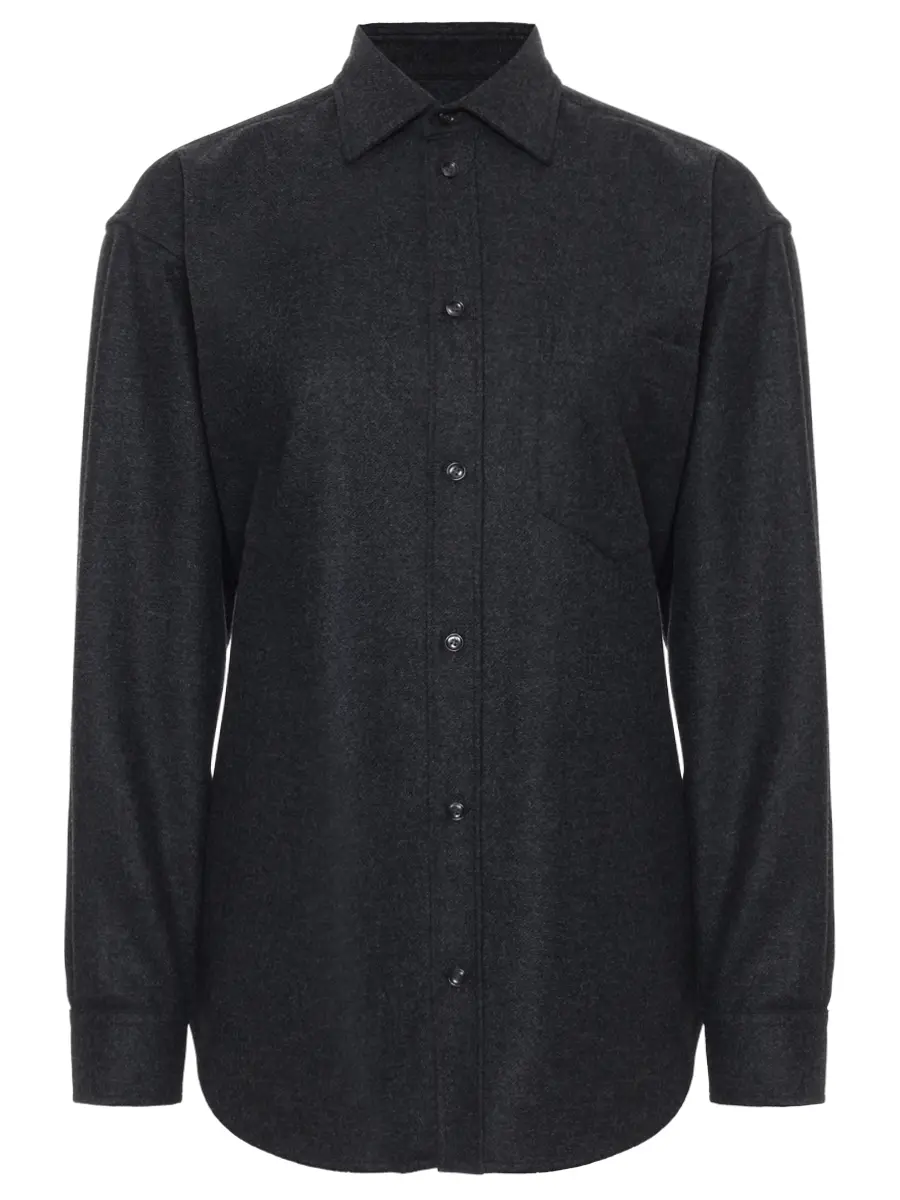 Рубашка шерстяная DARKPARK WSH04 FAW02 Серый 