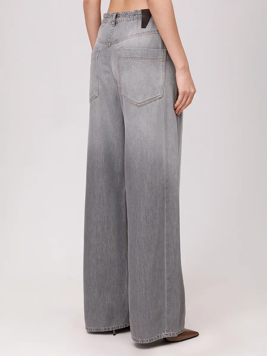 Джинсы хлопковые DARKPARK WTR37 TBW01W115 Серый  Фото 3