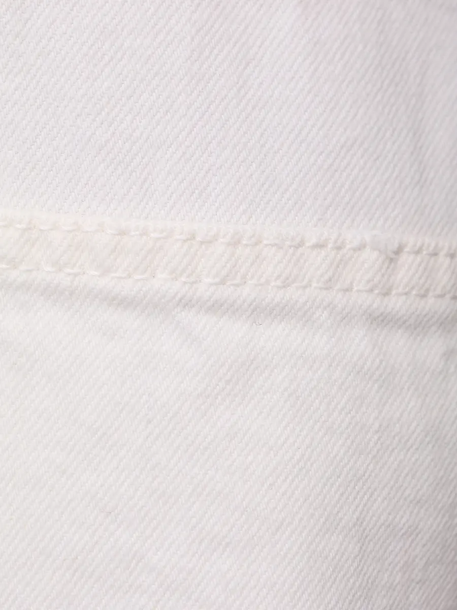 Джинсы хлопковые DARKPARK WTR58 DWB01W008 Белый  Фото 6