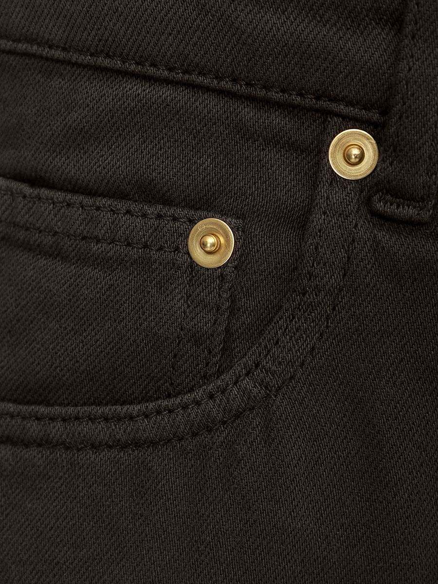 Джинсы из хлопка и лиоцелла DARKPARK WTR53 TWB03PT Коричневый  Фото 6