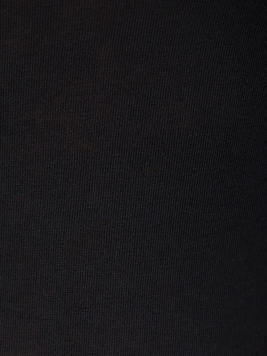 Лонгслив хлопковый DARKPARK WJE21 FAC105/0099 Черный  Фото 6