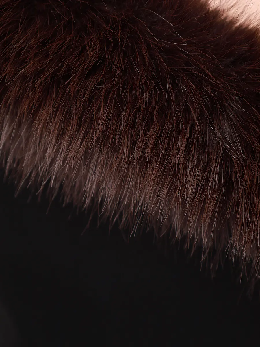 Платье однотонное DAVID KOMA PF25DK06D Черный  Фото 6