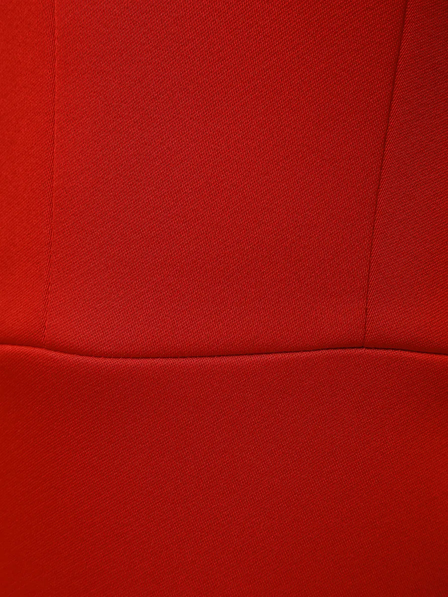 Платье однотонное DAVID KOMA PF25DK71D Красный  Фото 6