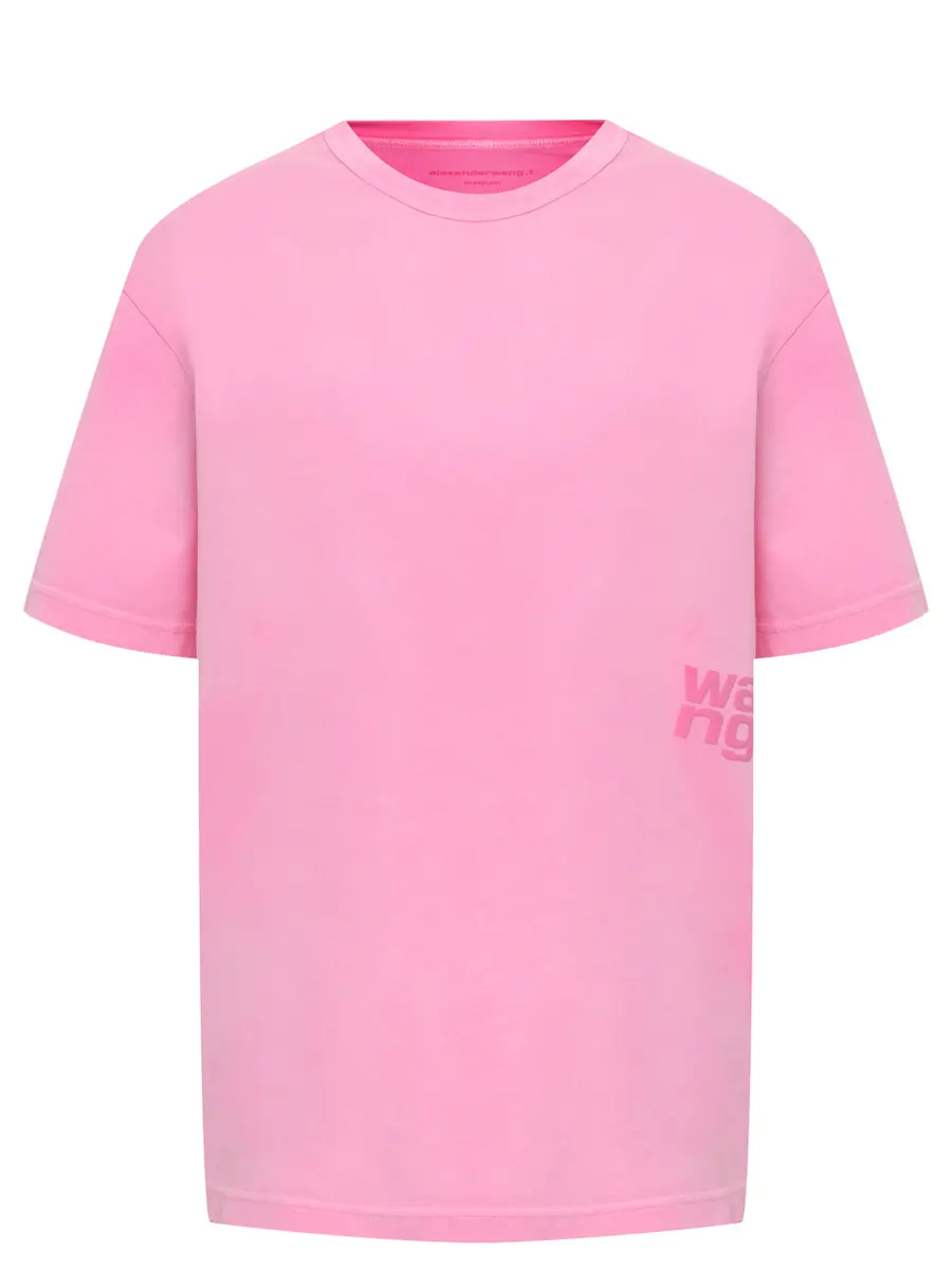 

Футболка хлопковая, Розовый, 4CC3241521/936C