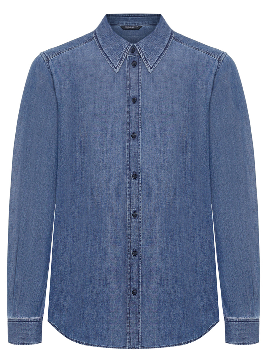 Рубашка джинсовая DOLCE & GABBANA G5IX8D G8LP1 S9001 Синий 