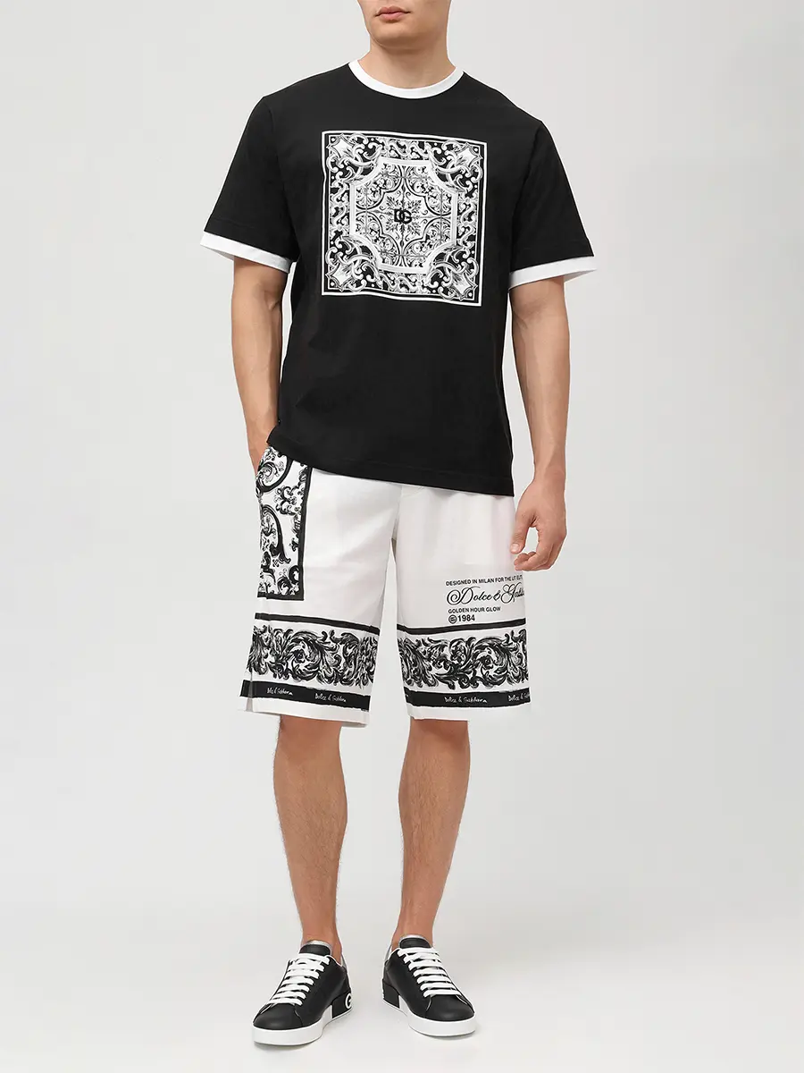 

Футболка хлопковая, Черный, G8ST2Z G7O9T N0000